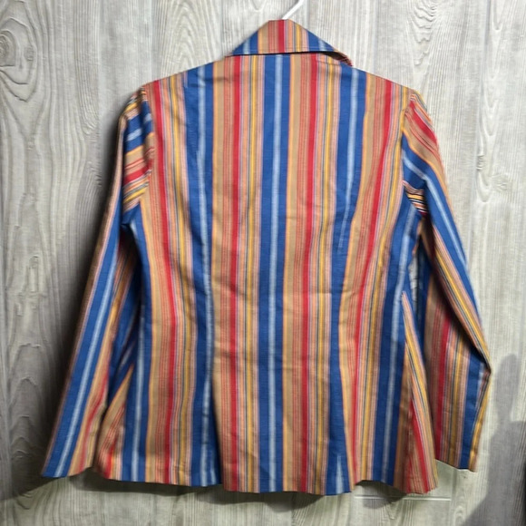 Women’s vintage wrangler blazer striped size medium - Picture 6 of 6
